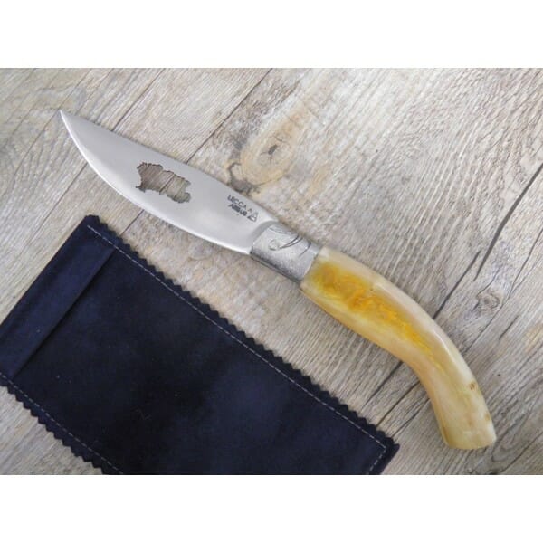 Coltello Artigianale Arburesa SARDEGNA INTAGLIATA (24cm) - Lady M Sardegna