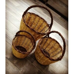 Sardinian handmade laundry basket – stilesardo